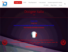 Tablet Screenshot of doogeeitalia.com